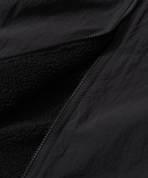 THRASHER（スラッシャー）の「【THRASHER/スラッシャー】リバーシブル スタンドネックナイロン ボアブルゾン（ブルゾン・メンズ・ライトグレー/ブラック/カーキ・M/L/XL）」の17枚目の写真