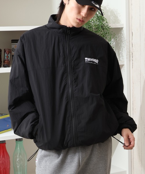 セール】【THRASHER/スラッシャー】リバーシブル スタンドネック