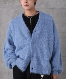 シャギー ニット カーディガン メンズ レディース ユニセックス