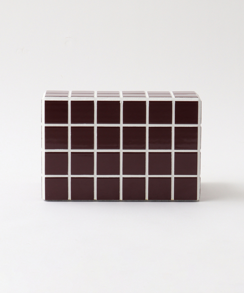 journal standard Furniture (ジャーナルスタンダードファニチャー)の「【coloris tile/クロリタイル】JSF別注 TK VANITY SHELF シェルフ(ステーショナリー・レディース・ボルドー/ブルー系その他/エンジ・FREE)」の8枚目の写真