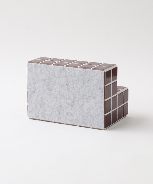 journal standard Furniture (ジャーナルスタンダードファニチャー)の「【coloris tile/クロリタイル】JSF別注 TK VANITY SHELF シェルフ(ステーショナリー・レディース・ボルドー/ブルー系その他/エンジ・FREE)」の7枚目の写真