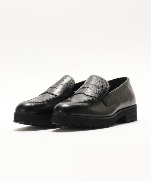 ≪追加≫KENFORD/ケンフォード TANK SOLE EMBOSSED LOAFERS