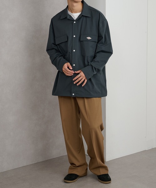 BALL(ボール)の「【BALL】ストレッチ天竺 BIGサイズ長袖シャツ(シャツ/ブラウス・メンズ・ブラック系その他2/ブラック系1/オフホワイト/ベージュ・M/L/LL)」の16枚目の写真