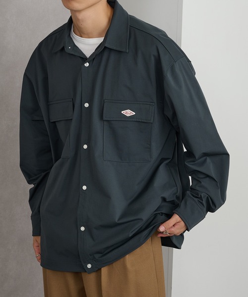 BALL(ボール)の「【BALL】ストレッチ天竺 BIGサイズ長袖シャツ(シャツ/ブラウス・メンズ・ブラック系その他2/ブラック系1/オフホワイト/ベージュ・M/L/LL)」の20枚目の写真
