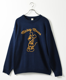 ミッキー」に該当するトップス（ブルー・ネイビー/青色系
