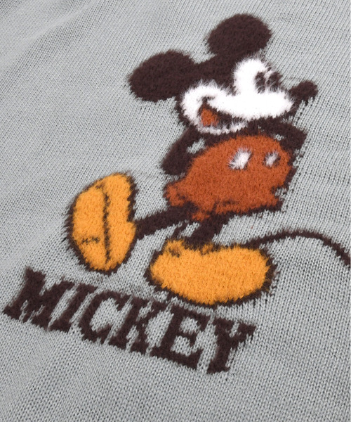 Disney(ディズニー)の「【neos】Disney ディズニー ミッキーマウス ルーズシルエット ジャガード ファー 刺繍 ステッチ ニット セーター(ニット/セーター・メンズ・サックスブルー/ベージュ/ネイビー/ホワイト・MEDIUM/LARGE/X-LARGE)」の22枚目の写真