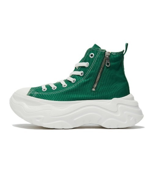 CONVERSE（コンバース）の「CONVERSE ALL STAR CITYHIKE Z HI（コンバース オールスター シティハイク Z HI）（スニーカー・メンズ・ダークグリーン/ダークネイビー・23cm/25cm/24.5cm/24cm/23.5cm/29cm/28cm/27.5cm/27cm/26.5cm/26cm/25.5cm）」の4枚目の写真