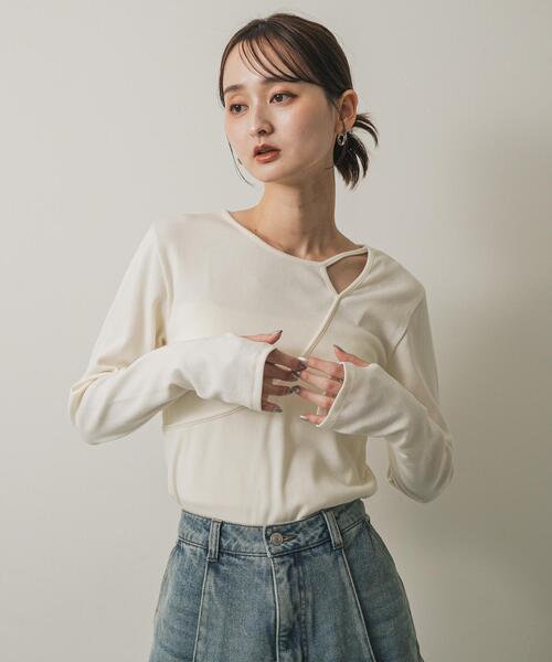 合馬公式アカウント1 様 アシンメトリー カットソー 合馬公式アカウント1 様 アシンメトリー カットソー 合馬公式