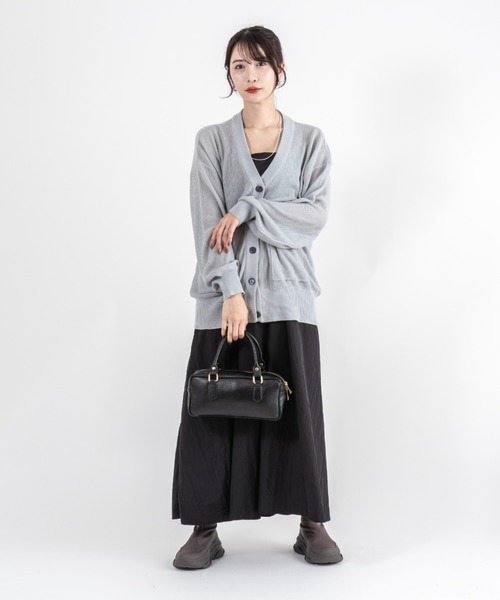 Rivel(リヴェル)の「【ANTONELLO MASI/アントネッロマージ】ミニボストンバッグ イタリア製(ボストンバッグ・レディース・ブラック/ブラウン・FREE)」の8枚目の写真