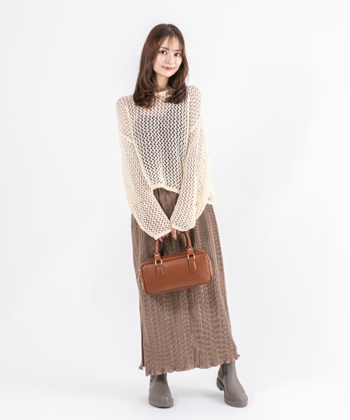 Rivel(リヴェル)の「【ANTONELLO MASI/アントネッロマージ】ミニボストンバッグ イタリア製(ボストンバッグ・レディース・ブラック/ブラウン・FREE)」の20枚目の写真