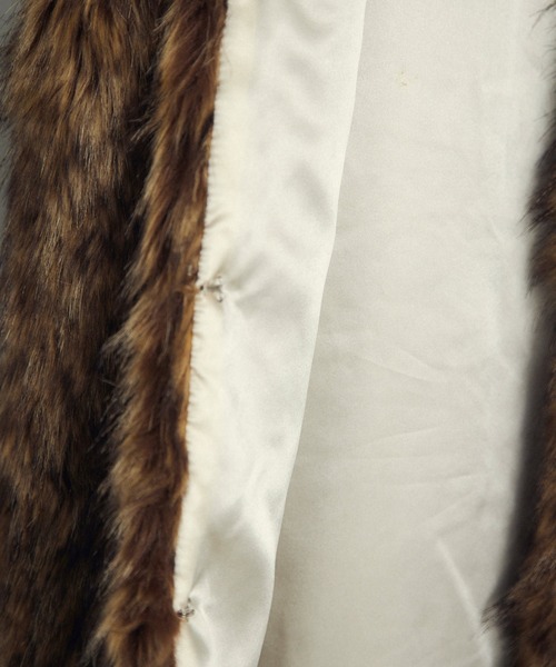 merrylatte（メリーラテ）の「ファーベスト"MATAGI"（ベスト・レディース・ブラウン・FREE）」の18枚目の写真