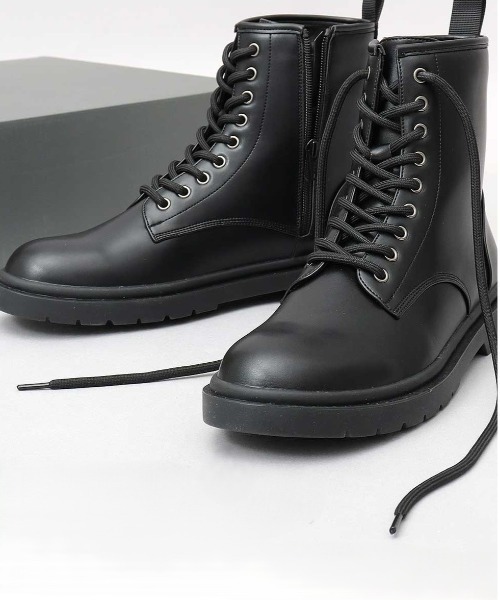 BACKYARD FAMILY(バックヤードファミリー)の「glabella LACE UP BOOTS(ブーツ・メンズ・ブラック・25cm/26cm/27cm)」の12枚目の写真