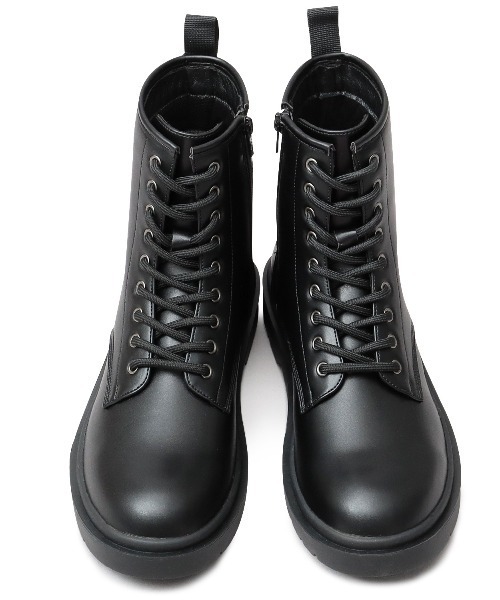 BACKYARD FAMILY(バックヤードファミリー)の「glabella LACE UP BOOTS(ブーツ・メンズ・ブラック・25cm/26cm/27cm)」の19枚目の写真