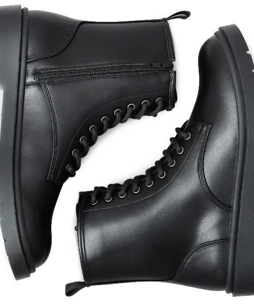 BACKYARD FAMILY(バックヤードファミリー)の「glabella LACE UP BOOTS(ブーツ・メンズ・ブラック・25cm/26cm/27cm)」の16枚目の写真