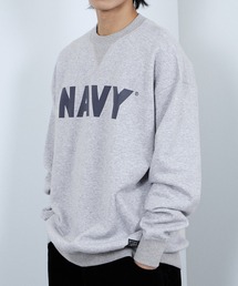NAVY（ネイビー）の「NAVY 裏起毛ウォッシュバルーントレーナー（スウェット）」
