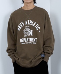 NAVY（ネイビー）の「NAVY 裏起毛ウォッシュバルーントレーナー（スウェット）」