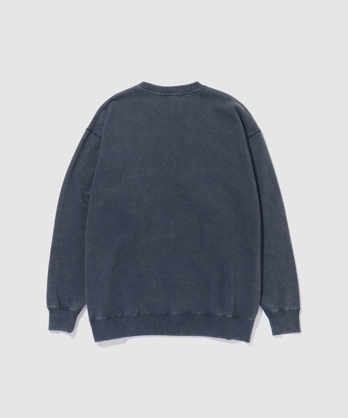 NAVY(ネイビー)の「NAVY 裏起毛ウォッシュバルーントレーナー(スウェット・メンズ・杢グレー/ネイビー系/ブラック/ブラック系/ブラウン・S/M/L/XL)」の21枚目の写真