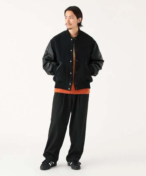 B:MING by BEAMS（ビーミングバイビームス）の「ルーズ スタジャン＜ユニセックス＞（スタジャン・メンズ・ネイビー/ブラック/ブラック系その他4・XL/L/M/S）」の5枚目の写真