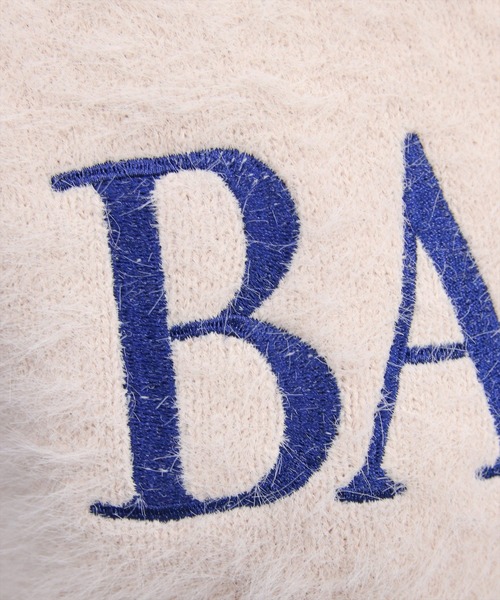 clear（クリア）の「ロゴ刺繍フェザーニットトップス［大人 カジュアル 着回し力抜群］≪AW新作≫（ニット/セーター・レディース・アイボリー/グレー/ホワイト系その他2/ベージュ/ピンク・F）」の22枚目の写真