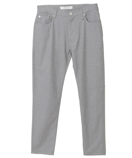 MEN'S MELROSE(メンズメルローズ)の「ソフトサーモヘリンボーンスリムテーパード5ポケットパンツ(その他パンツ・メンズ・ブラウン/ネイビー/グレー/チャコールグレー・2/4/5/3)」の11枚目の写真