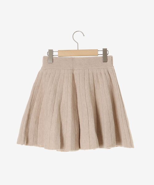 MAJESTIC LEGON（マジェスティックレゴン）の「キラキラボタンプリーツニットスカート（スカート・レディース・アイボリー/ブラック/ベージュ/グレー・MEDIUM）」の13枚目の写真