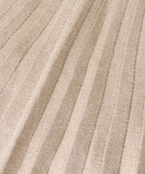 MAJESTIC LEGON（マジェスティックレゴン）の「キラキラボタンプリーツニットスカート（スカート・レディース・アイボリー/ブラック/ベージュ/グレー・MEDIUM）」の18枚目の写真