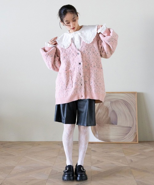 RAGEBLUE(レイジブルー)の「BIGカラーブラウス(シャツ/ブラウス・レディース・ホワイト系2/ホワイト系1/ホワイト系3・FREE)」の8枚目の写真