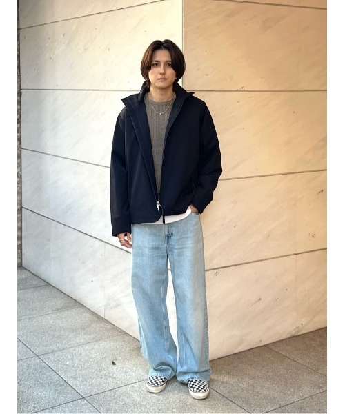 ESTNATION（エストネーション）の「ESTNATION / ヤクウール ミドルゲージニット（ニット/セーター・メンズ・ブラウン/グレー・MEDIUM/LARGE）」の9枚目の写真