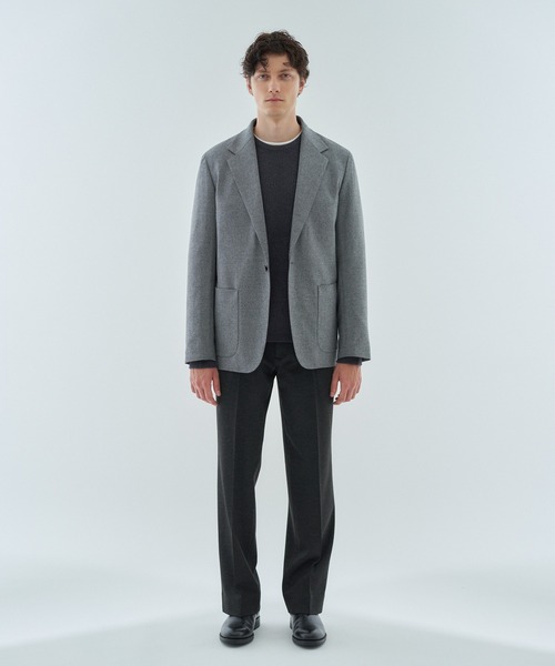 ESTNATION（エストネーション）の「ESTNATION / ヤクウール ミドルゲージニット（ニット/セーター・メンズ・ブラウン/グレー・MEDIUM/LARGE）」の17枚目の写真