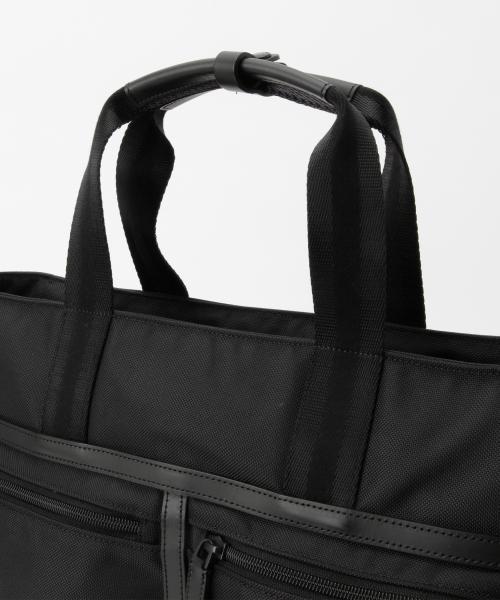 PORTER（ポーター）の「PORTER BOND 2WAY TOTE BAG (B印 YOSHIDA SELECT)（トートバッグ・メンズ・ブラック・ONE SIZE）」の6枚目の写真
