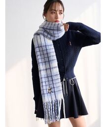 SNIDEL | リボンベアーマフラー(マフラー)