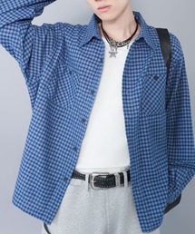 SPINNS | ネルチェックシャツ/ギンガム/ブロック/オンブレ(シャツ/ブラウス)