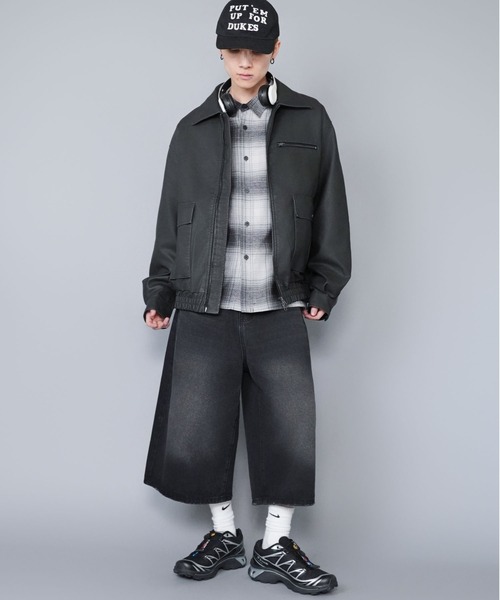 SPINNS（スピンズ）の「ネルチェックシャツ/ギンガム/ブロック/オンブレ（シャツ/ブラウス・メンズ・ブラック/ベージュ/ネイビー/ブラウン/オフホワイト/ブルー・ONESIZE）」の7枚目の写真