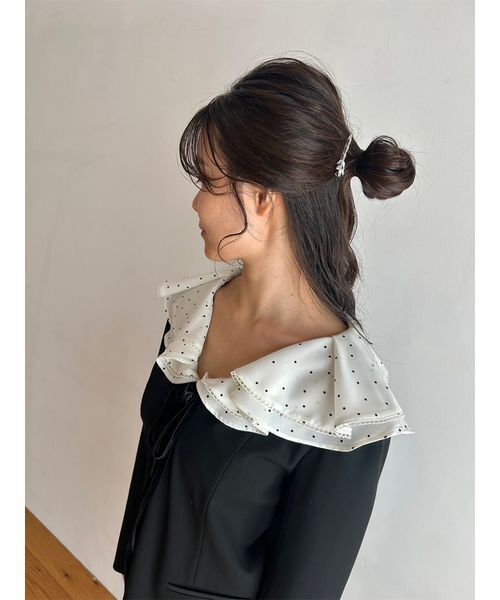 LILY BROWN(リリーブラウン)の「Lilywingビジューヘアピンセット(ヘアピン・レディース・ブルー/アイボリー/ブラック・F)」の20枚目の写真