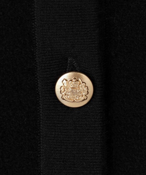 23区（ニジュウサンク）の「ベロアニット カーディガン（カーディガン/ボレロ・レディース・アイボリー系/ブラック系・40/38）」の17枚目の写真