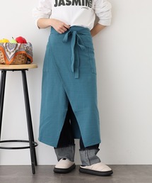 FUNALIVE（ファンアライブ）の「ウォッシュドコットン  ギャルソンエプロン（エプロン）」