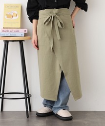 FUNALIVE（ファンアライブ）の「ウォッシュドコットン  ギャルソンエプロン（エプロン）」