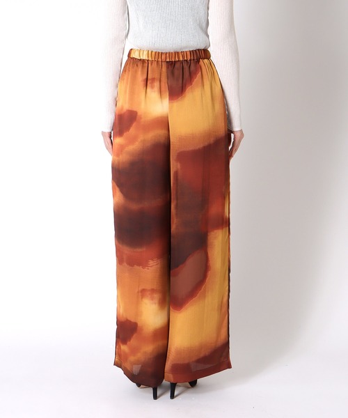 Jines（ジネス）の「グラデーションカラーワイドパンツ（その他パンツ・レディース・オレンジ/ブルー・38）」の15枚目の写真