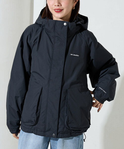 FREAK'S STORE（フリークスストア）の「限定展開 Columbia/コロンビア W Tree Swallo Insulated Jacket/ウィメンズ ツリー スワロー インサレーテッド ジャケット（ダウンジャケット/コート・レディース・ベージュ/ブラック・MEDIUM）」の8枚目の写真