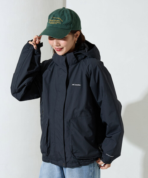 FREAK'S STORE（フリークスストア）の「限定展開 Columbia/コロンビア W Tree Swallo Insulated Jacket/ウィメンズ ツリー スワロー インサレーテッド ジャケット（ダウンジャケット/コート・レディース・ベージュ/ブラック・MEDIUM）」の9枚目の写真