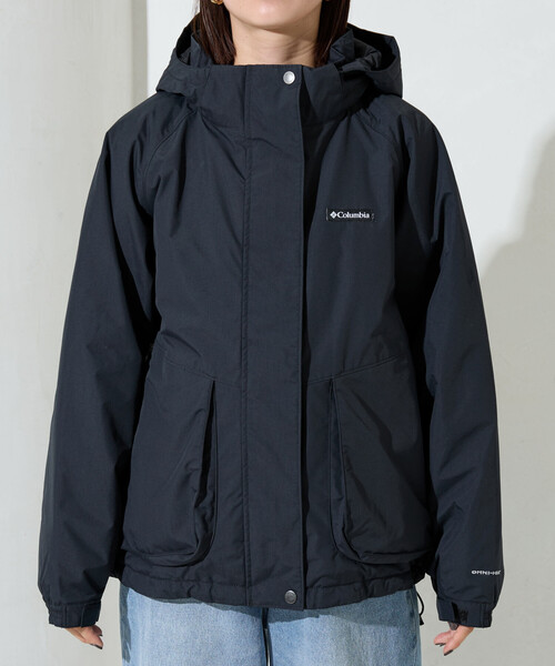 FREAK'S STORE（フリークスストア）の「限定展開 Columbia/コロンビア W Tree Swallo Insulated Jacket/ウィメンズ ツリー スワロー インサレーテッド ジャケット（ダウンジャケット/コート・レディース・ベージュ/ブラック・MEDIUM）」の13枚目の写真
