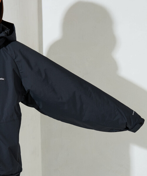FREAK'S STORE（フリークスストア）の「限定展開 Columbia/コロンビア W Tree Swallo Insulated Jacket/ウィメンズ ツリー スワロー インサレーテッド ジャケット（ダウンジャケット/コート・レディース・ベージュ/ブラック・MEDIUM）」の18枚目の写真