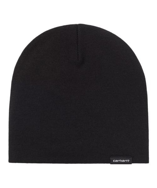 Carhartt WIP（カーハートダブリューアイピー）の「Carhartt WIP SCRIPTER BEANIE（カーハートワークインプログレス スクリプター ビーニー）（ニットキャップ/ビーニー・メンズ・グリーン系/ブラック・ONE SIZE）」の3枚目の写真