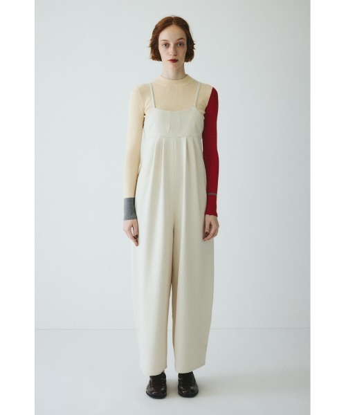 HeRIN.CYE(ヘリンドットサイ)の「Cocoon all-in-One コクーンオールインワン(つなぎ/オールインワン・レディース・レッド/ベージュ/ブラック・36/38)」の1枚目の写真