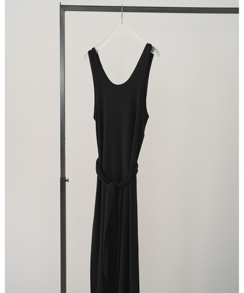 anuke（アンヌーク）の「Sleeveless Cut Onepiece（ワンピース・レディース・グレー/ブラック・36inch/38inch）」の15枚目の写真