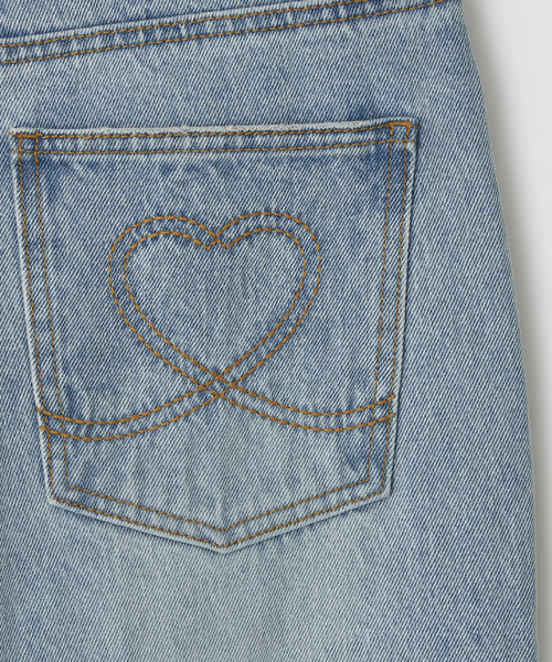 RONRON(ロンロン)の「SIDE LINE STRAIGHT DENIM LIGHT BLUE(デニムパンツ・レディース・その他・SMALL/MEDIUM)」の13枚目の写真