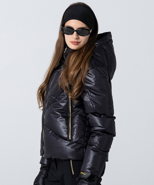 セール】phenix(フェニックス)Irregular Cutting Down Jacket イ
