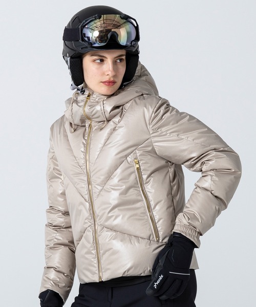 phenix(フェニックス)の「phenix(フェニックス)Irregular Cutting Down Jacket イレギュラーカッティング ダウンジャケット スキージャケット(保温性/耐水性)(その他アウター・レディース・ホワイト/ブラック/ベージュ/クリアグリーン・M/L/S)」の9枚目の写真