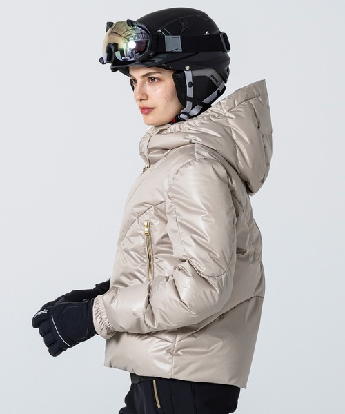 phenix(フェニックス)の「phenix(フェニックス)Irregular Cutting Down Jacket イレギュラーカッティング ダウンジャケット スキージャケット(保温性/耐水性)(その他アウター・レディース・ホワイト/ブラック/ベージュ/クリアグリーン・M/L/S)」の11枚目の写真