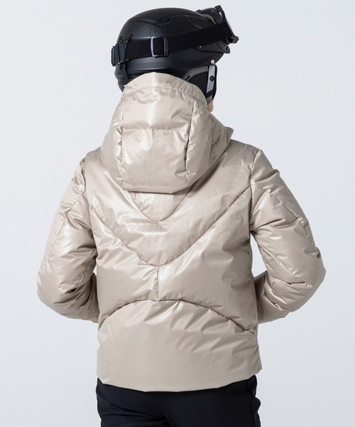 phenix(フェニックス)の「phenix(フェニックス)Irregular Cutting Down Jacket イレギュラーカッティング ダウンジャケット スキージャケット(保温性/耐水性)(その他アウター・レディース・ホワイト/ブラック/ベージュ/クリアグリーン・M/L/S)」の5枚目の写真
